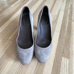 J. Crew Coddington Suede Platform Pump Heels